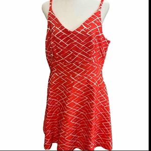 CeCe Women's Jacquard Fit & Flare Dress Size 12